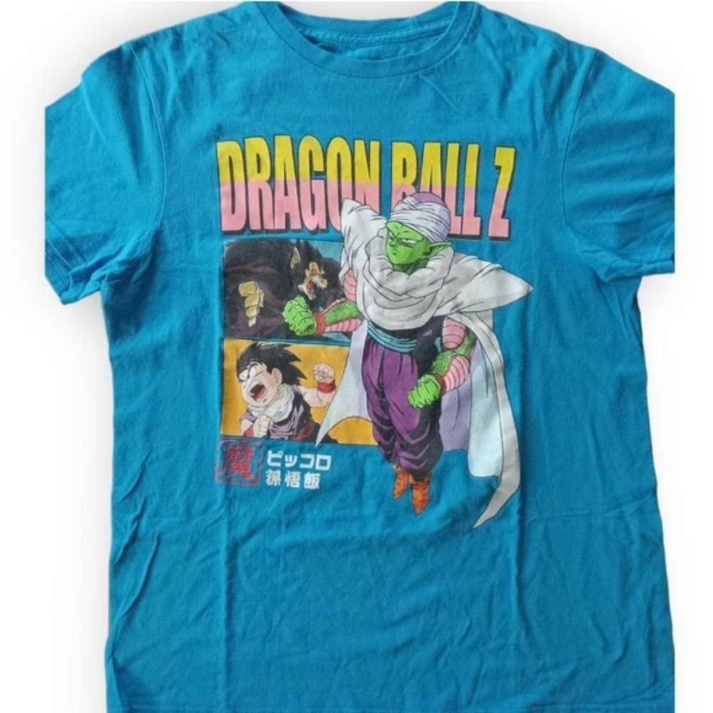 Dragonball Z anime tshirt Men's medium blue